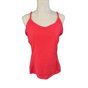 Old Navy Active Red Strappy Back Tank Top XL